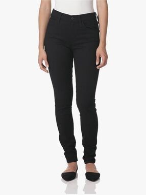 Levi’s 720 High Rise Super Skinny Jeans 0 Short W25 L28 WaterLess Sculpt, Black